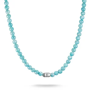 THOMAS SABO Elyndra Necklace with Turquoise Amazonite Beads