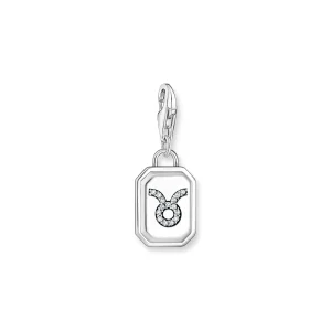 THOMAS SABO Charm Pendant Taurus Zodiac Sign Silver