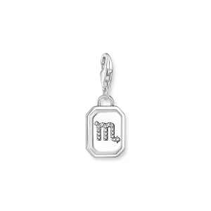 THOMAS SABO Charm Pendant Scorpio Zodiac Sign Silver