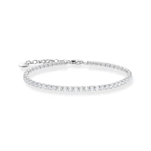 THOMAS SABO Tennis bracelet with white zirconia