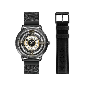 Thomas Sabo Elements of Nature with Black Stones Two-Tone Watch