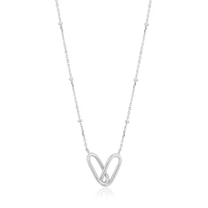 Ania Haie Beaded Chain Link Necklace - Silver