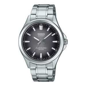 Casio Standard Stainless Steel Black Dial Watch MTSRS100D-1A