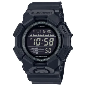G-Shock Analog Digital Black Dial Black Resin Band Watch GD010-1A1