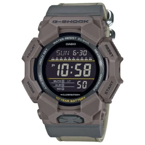 G-Shock Digital Black Dial Green Fabric Band Watch GD010CE-5D