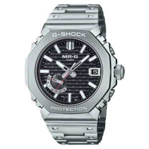 G-Shock MR-G Black Dial Silver Stainless Steel Watch MRGB2100D-1A