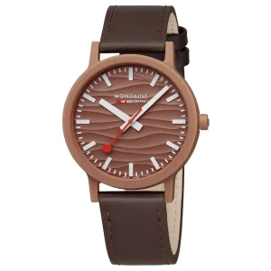 Mondaine Limited Edition Essence Mocha 41mm Watch MS1.41170.LTV