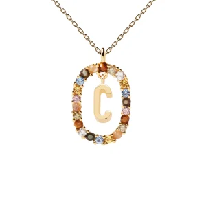 PDPAOLA Letter C Necklace