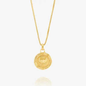 Rachel Jackson Carpe Diem Token of Love Necklace Gold