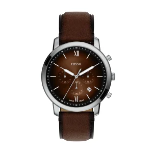 Fossil Neutra Chronograph Brown Leather Watch FS6143