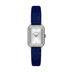 Fossil Raquel Two Hand Blue Velvet Watch ES5436