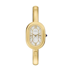 Fossil Sloan Three Hand Gold Stainless Steel Watch ES5444