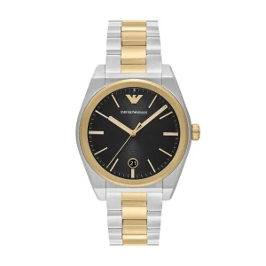 Emporio Armani Three Hand Two Tone Stainless Steel Watch AR11715