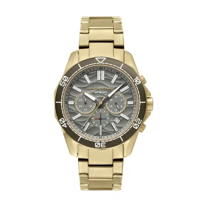 Armani Exchange Chronograph Gold Stainless Steel Watch AX1970