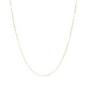 45cm Mirror Chain in 9kt Yellow Gold