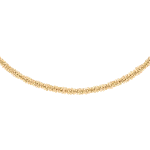 Daniel Wellington Elan Twisted Chain Necklace Long Gold