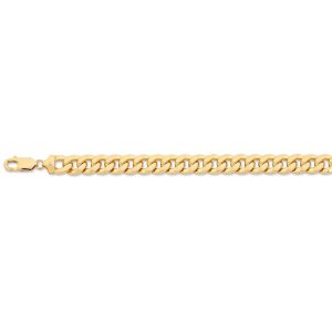 55cm Curb Chain in 9kt Yellow Bonded Gold