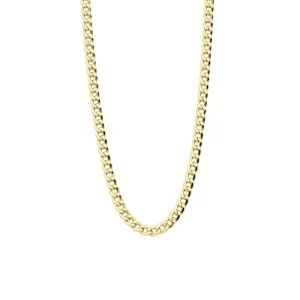 9kt Yellow Gold 50cm Open Curb Chain Necklace