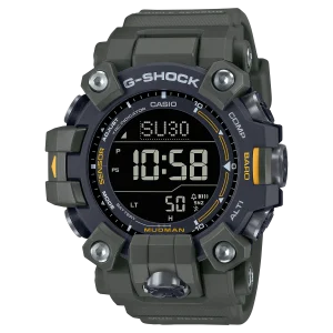 G-Shock Master of G-Land Mudman Green Resin Band Watch GW9500-3D