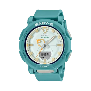 BABY-G DUO Retro Pop Green Resin Band Watch BGA310RP-3A