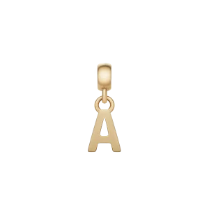 Daniel Wellington Letter Charm Gold
