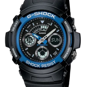 G-Shock World Time Analog Digital Men's Watch AW591-2