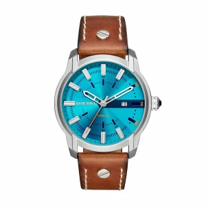 Diesel Armbar Blue Dial Mens Watch