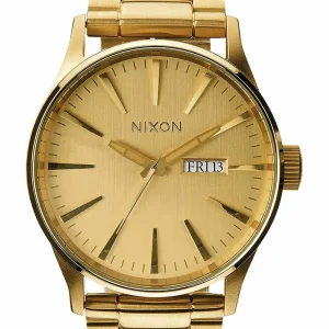 Nixon Sentry Stainless Steel All Gold