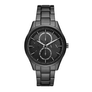 Armani Exchange Black Stainless Steel Multifunction Watch AX1867