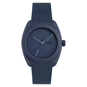 Adidas Project Three Blue Resin Strap Watch AOST24051