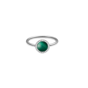 Daniel Wellington Audrey Malachite Silver Ring