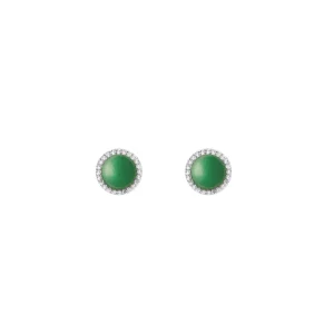 Daniel Wellington Audrey Earrings Jade Silver DW00401418