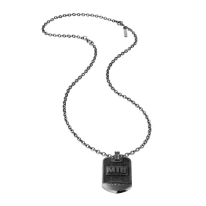 Police Mens Stainless Steel Pendant Necklace PJ.26400PSUB-01