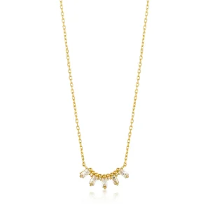 Ania Haie Glow Solid Bar Necklace - Gold