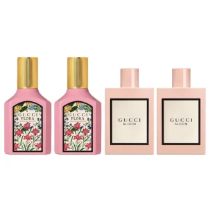 Gucci Bloom & Flora Miniature Set 4 x 5ml Eau De Parfum