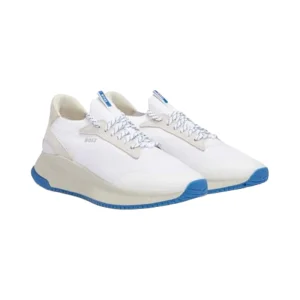 Hugo Boss TTNM EVO Knitted Uppers Men's Trainers Natural