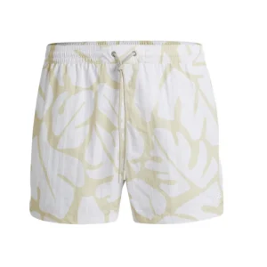 Hugo Boss Bari Men's Swim Shorts White/Beige