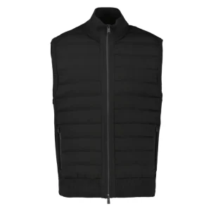 Hugo Boss Performance Palladino Fabric Gilet Black
