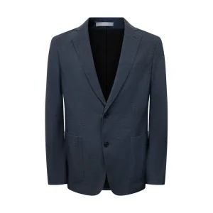 Hugo Boss Men's Hanry Blazer Jacket Dark Blue Navy