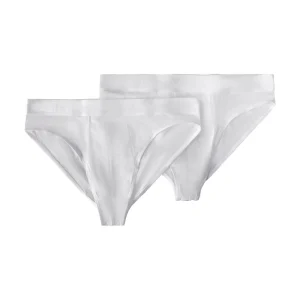 Wolford Men's Pure White Briefs Set Pack of 2