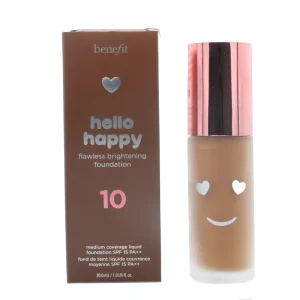 Benefit Hello Happy Flawless Liquid Foundation Shade 10 30ml