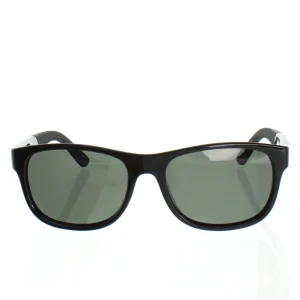 Chili Black Wayfarer Kids Sunglasses Green Lenses By Norr