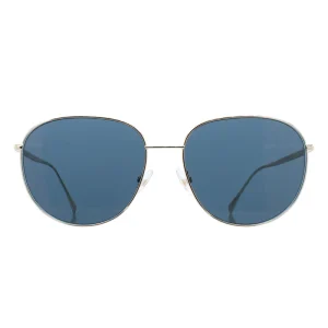 Fendi Blue Lens Gold Tone Women's Sunglasses 0379/G/S