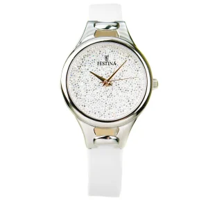 Festina Swarvoski White Ladies Watch F20334/1