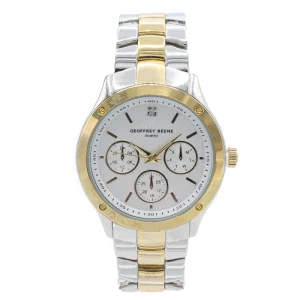 Geoffrey Beene Silver & Gold Men's Watch GB8088TTG