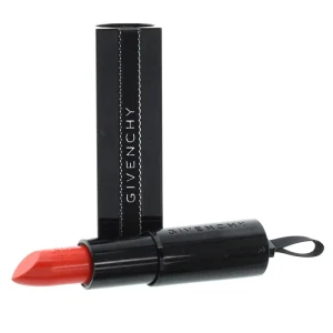 Givenchy Rouge Interdit Satin Lipstick 15 Orange Adrenaline (Blemished Box)