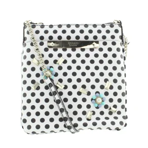 Guess Britta Mini Polka Dot Crossbody Handbag