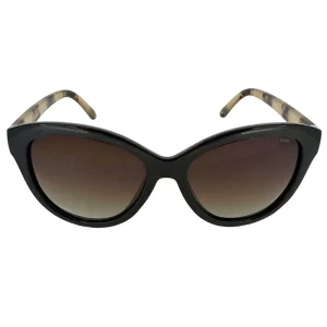 Invu Ladies Black/Brown Gradient Sunglasses T2610E