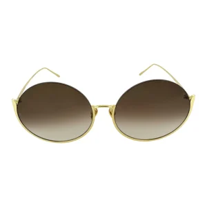 Linda Farrow Olivia Round Women's Sunglasses 6276/LFL1006C1SUN