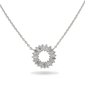 Sif Jakobs Antella Circolo Silver Necklace